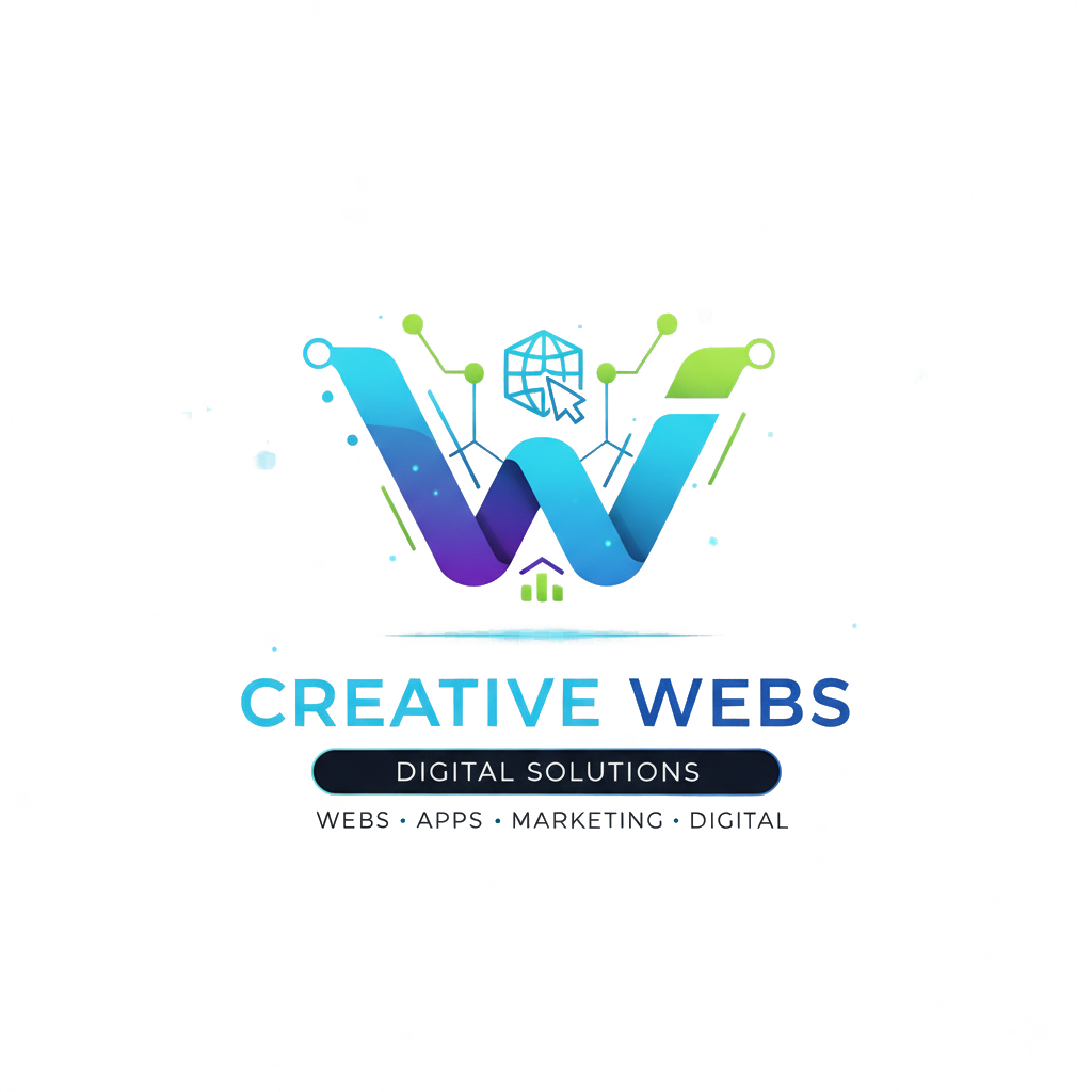 Creative webs — logo